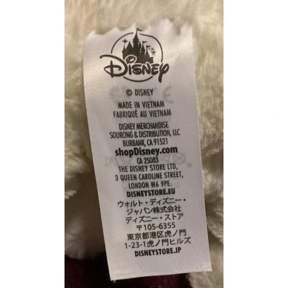Disney Store Aristocats Marie Plush‎ White Cat Stuffed Animal Toy 12